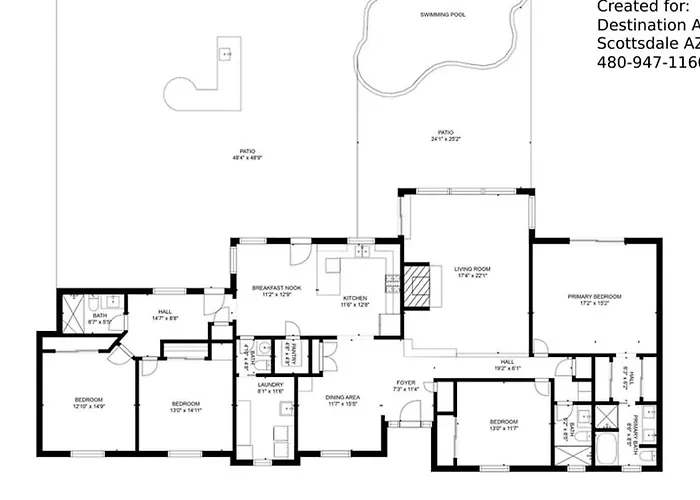 Fountain Hiils 4 Bdrm Wbreathtaking Views Pool Holiday home Fountain Hills
